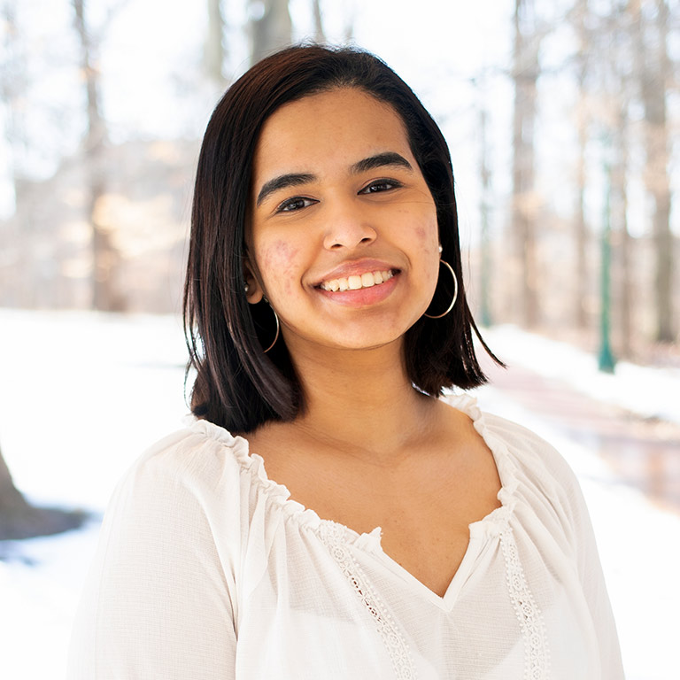 Rachel Alexander, '23, Psychology major from Dubai, UAE